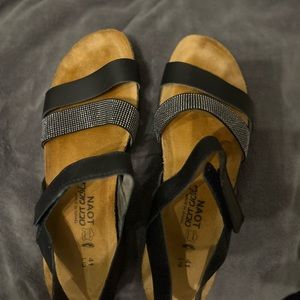Naot sandals like new size 41